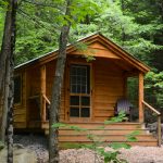 Cabañas de un campamento internacional
