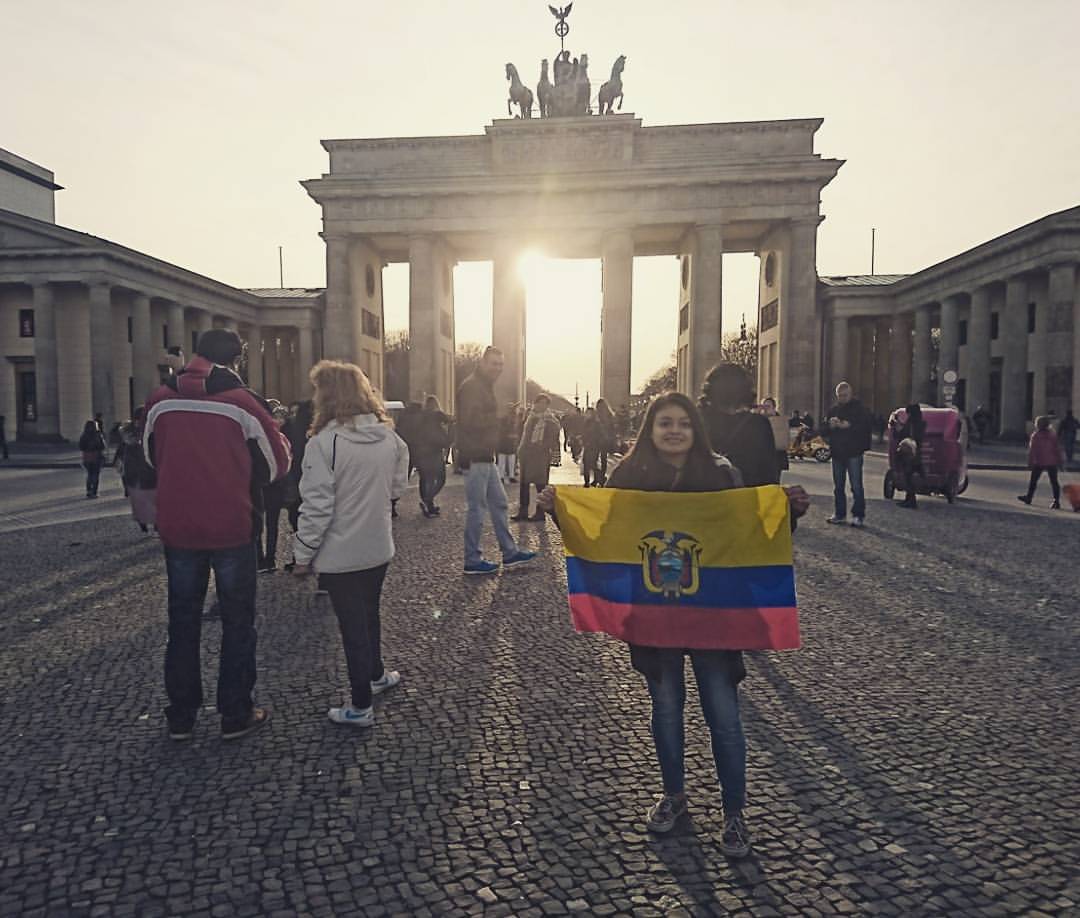 Estudiantes internacionales en un campamento de verano