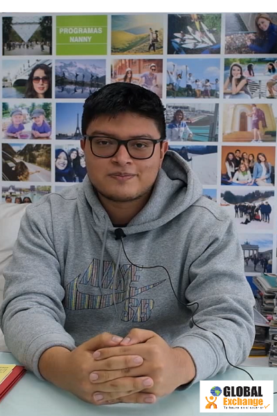Estudiante de Global Exchange